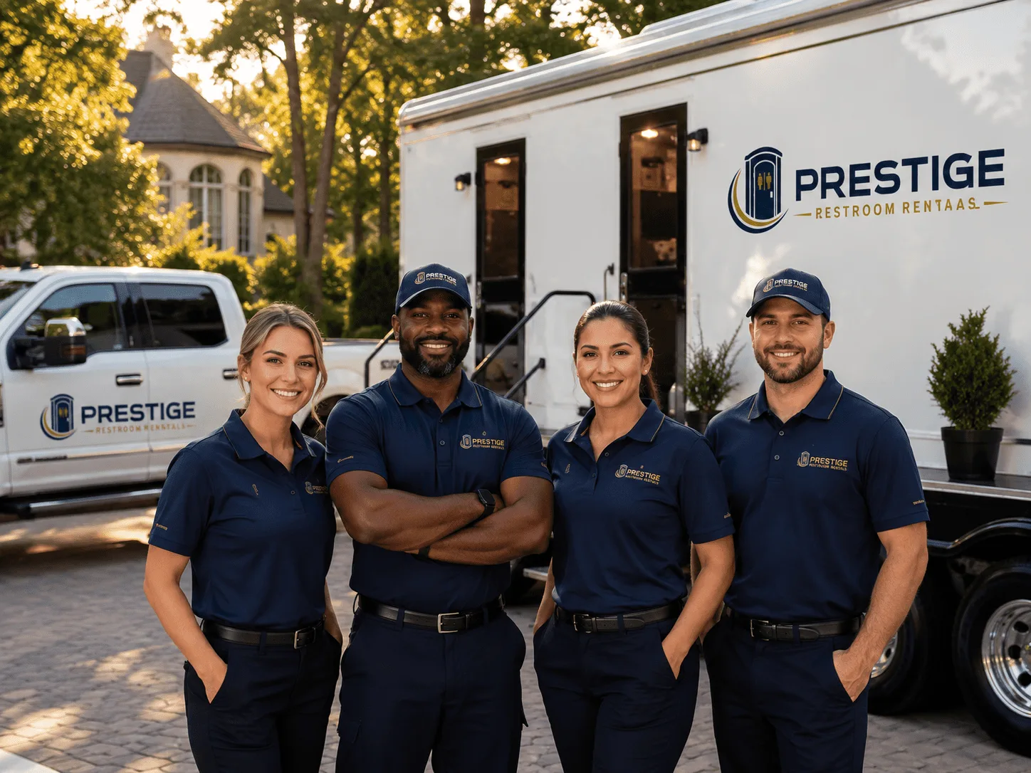 Trusted Luxury Portable Restrooms company in Becker, MN